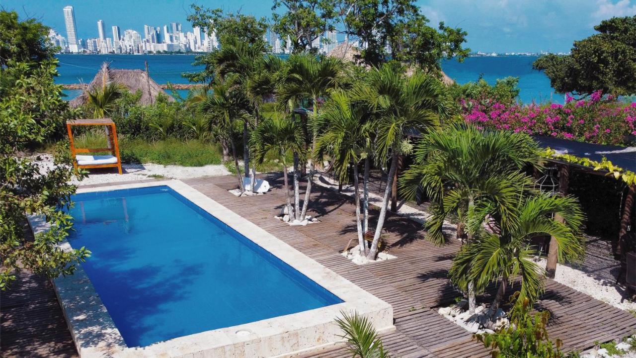 Amalife Beach Club & Hotel Tierra Bomba Exteriör bild